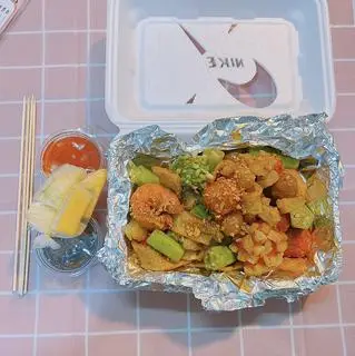Hình ảnh Combo Thập Cẩm Cá Viên Mắm Tỏi Tóp Mỡ (Vừa)