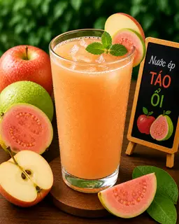 Hình ảnh Nước ép táo ổi