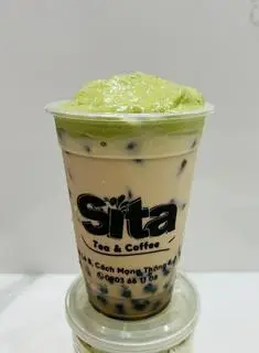Hình ảnh Trà sữa kem matcha