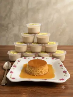Hình ảnh Bánh flan - 10 hũ  