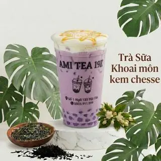 Hình ảnh Trà sữa khoai môn kem Cheese