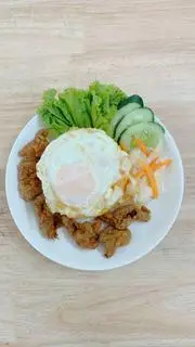Hình ảnh Cơm da gà - ốp la