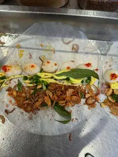 Hình ảnh Bánh tráng cuốn bơ trứng