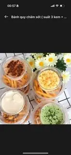 Hình ảnh Bánh quy kem chấm - suất 3 kem và 1 bánh