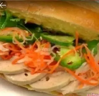 Hình ảnh Bánh mì chả chay