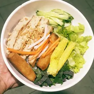 Hình ảnh bún nem chả giò