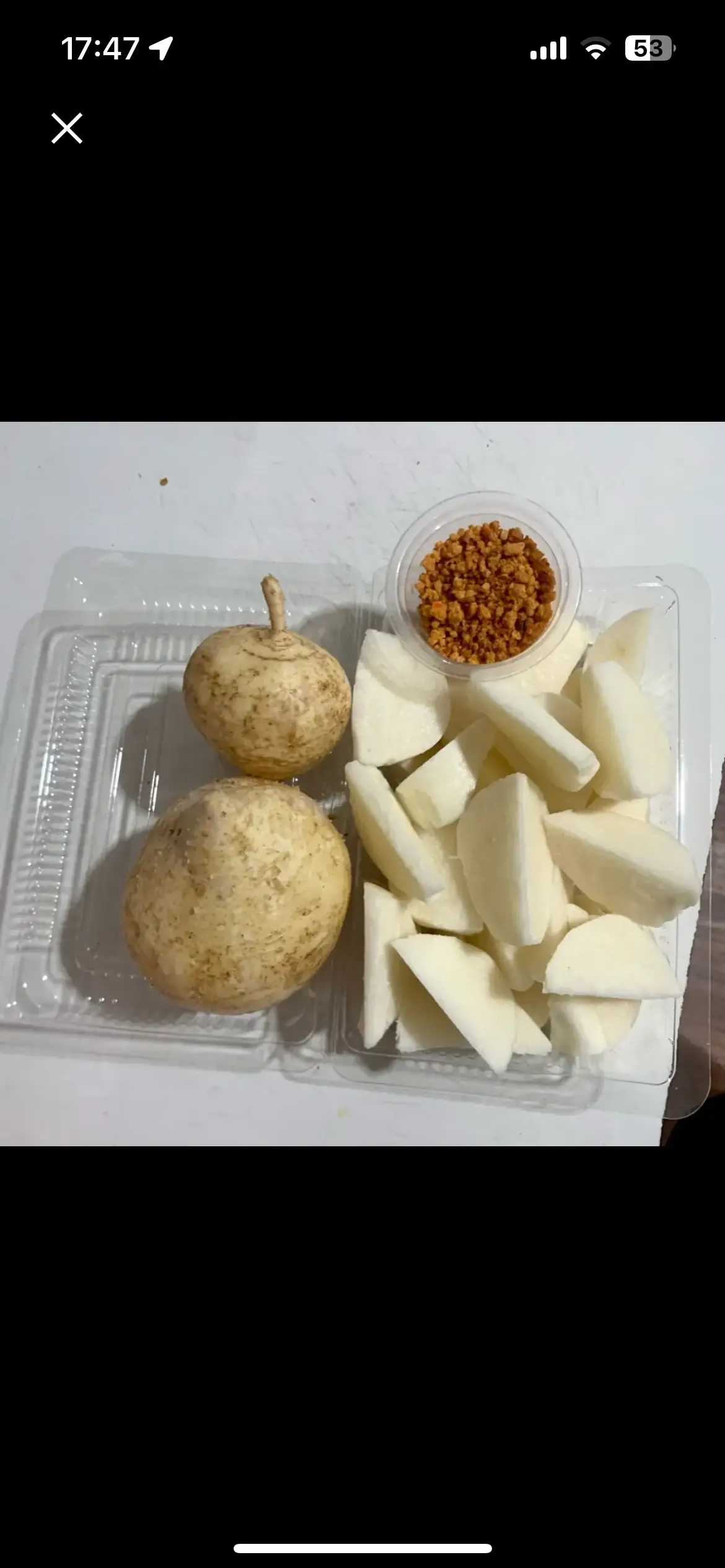 Hình ảnh Củ Sắn cắt săn + muối tây ninh