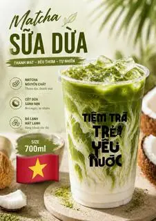 Hình ảnh MATCHA SỮA DỪA