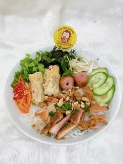 Hình ảnh Bún Thịt Nướng Đầy Đủ