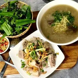 Hình ảnh Cháo Má Heo + Bánhquẩy 