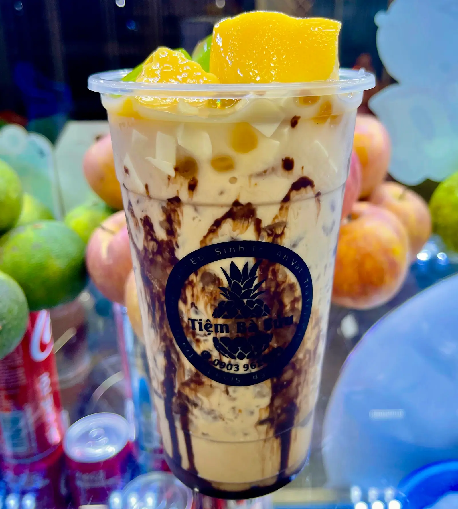 Hình ảnh Trà sữa choco full topping