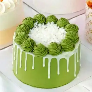Hình ảnh Bánh ốc quế matcha trà xanh to oành
