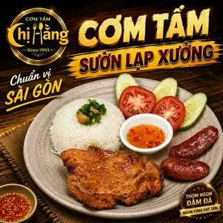 Hình ảnh Cơm sườn lạp xưởng