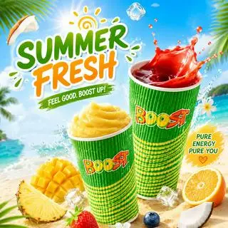 Hình ảnh Mua 1 Tặng 1 - Sunny Island Sip & Watermelon Juice (Medium)