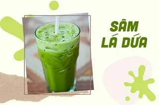 Hình ảnh Trà sữa xâm dứa