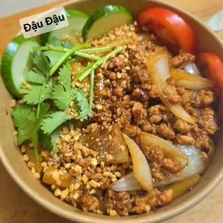 Hình ảnh nui xào thịt băm