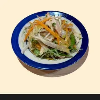 Hình ảnh ức gà xé thêm