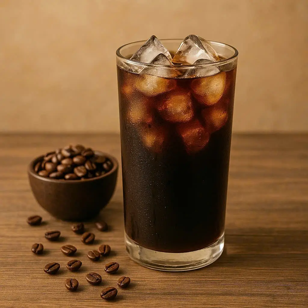 Hình ảnh cà phê đen đá 