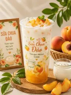 Hình ảnh Sữa Chua Đào