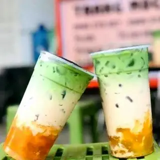 Hình ảnh Trà sữa xoài matcha