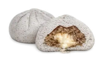 Hình ảnh Vỏ mè đen, nhân bò ngô + phô mai