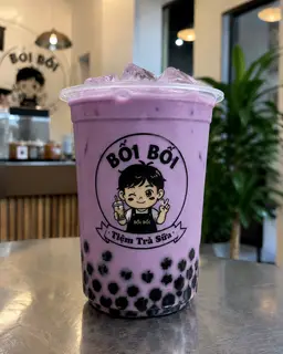 Hình ảnh Trà sữa việt quất 