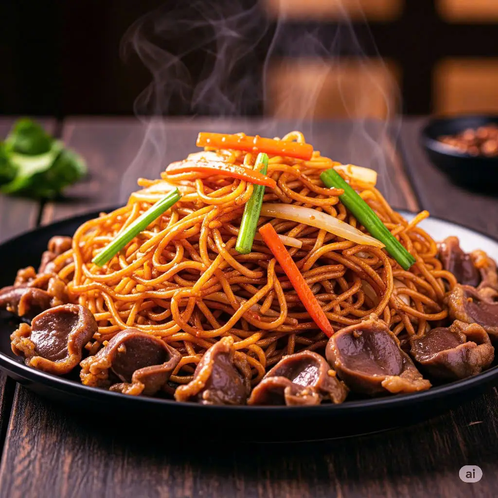Hình ảnh Mì indomie lòng gà 