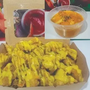 Hình ảnh Combo: Rose Tokbokki + Gà Viên Chiên Giòn Sốt Mù Tạt Mật Ong