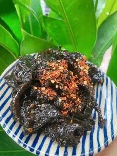 Hình ảnh khô bò đen chén 