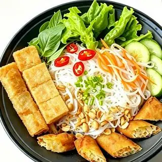 Hình ảnh bún nước tuong ,(chay)