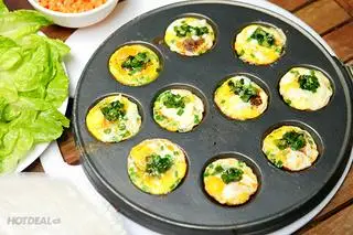 Hình ảnh Trứng cút nướng phô mai ( 10 trứng ) 
