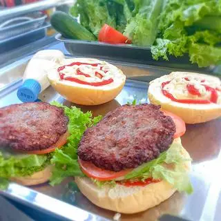 Hình ảnh Hamburger bò