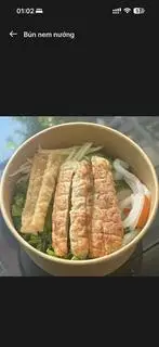 Hình ảnh Bún nem lụi nướng