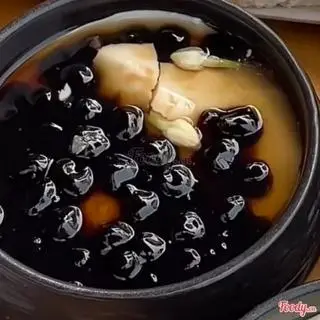 Hình ảnh Tào phớ trân châu đường đen