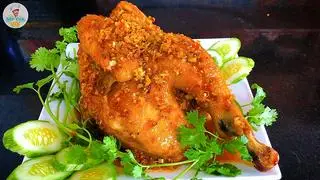 Hình ảnh Cơm gà góc tư sốt sa tế