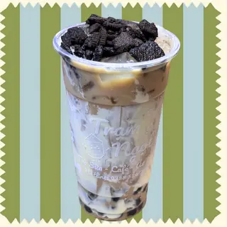 Hình ảnh Trà Sữa Phô Mai Oreo Trân Châu Đen Size L