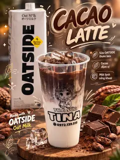 Hình ảnh CACAO LATTE SỮA HẠT OATSIDE 