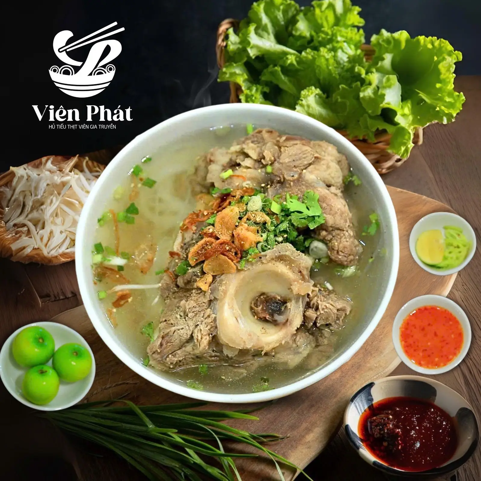 Hình ảnh Hủ tiếu xí quách (Nước/Khô)
