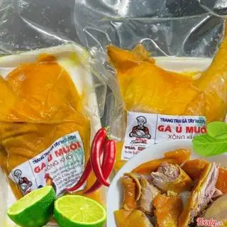 Hình ảnh Gà ủ muối hoa tiêu nửa con hút chân không - combo 2 vỉ