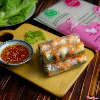 Hình ảnh Bún đậu nem cuốn chả giò