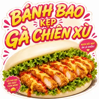 Hình ảnh Bao gà chiên xù
