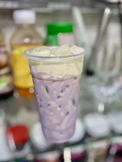 Hình ảnh Sữa Tươi Sốt Khoai Môn Kem Phô Mai 