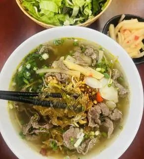 Hình ảnh Miến riêu cua bò chan