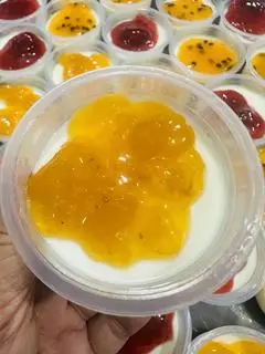Hình ảnh PANNA COTTA thơm béo vị dứa