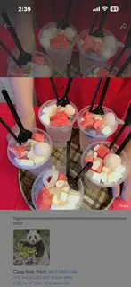 Hình ảnh CHÈ KHÚC BẠCH TRÁI CÂY