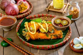 Hình ảnh BÁNH TRÁNG CUỘN SỐT TẮC 