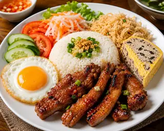 Hình ảnh Cơm Tấm Sườn Cọng