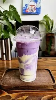 Hình ảnh Khoai môn latte kem muối