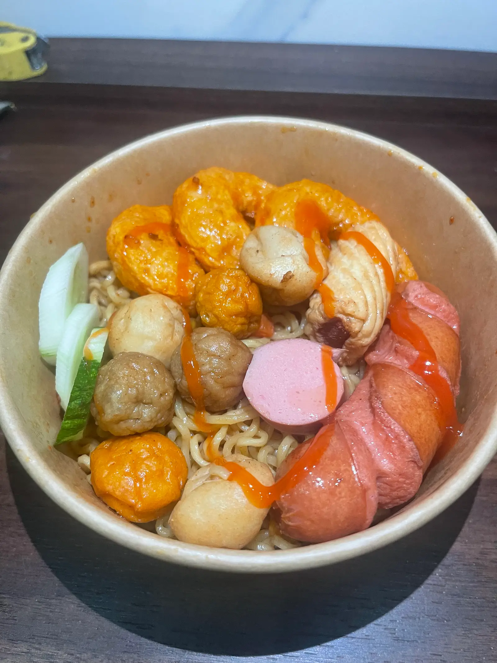 Hình ảnh mỳ trộn indomie đặc biệt 