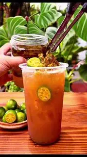 Hình ảnh Trà tắc xí muội ly lớn